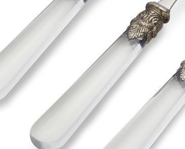 Transparent cutlery