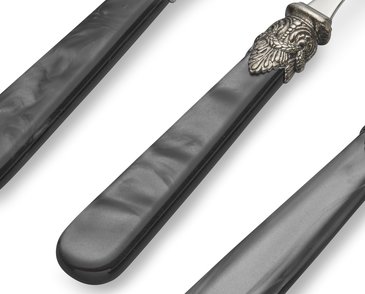 Black cutlery