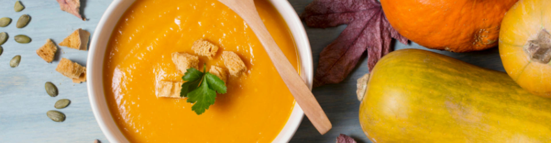 Sopa de calabaza. Receta deliciosa con variedad de ingredientes.