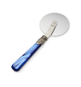 Pizzaschneider, Blau (Perlmutt)