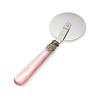 Pizza cutter, Pink with Mother of Pearl