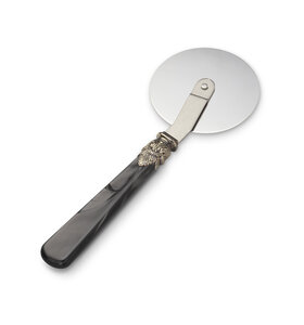 Pizzasnijder, zwart (parelmoer)