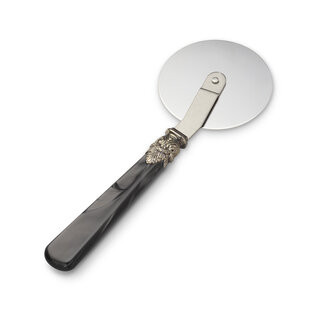 Pizza Cutter, Black (mother-of-pearl)