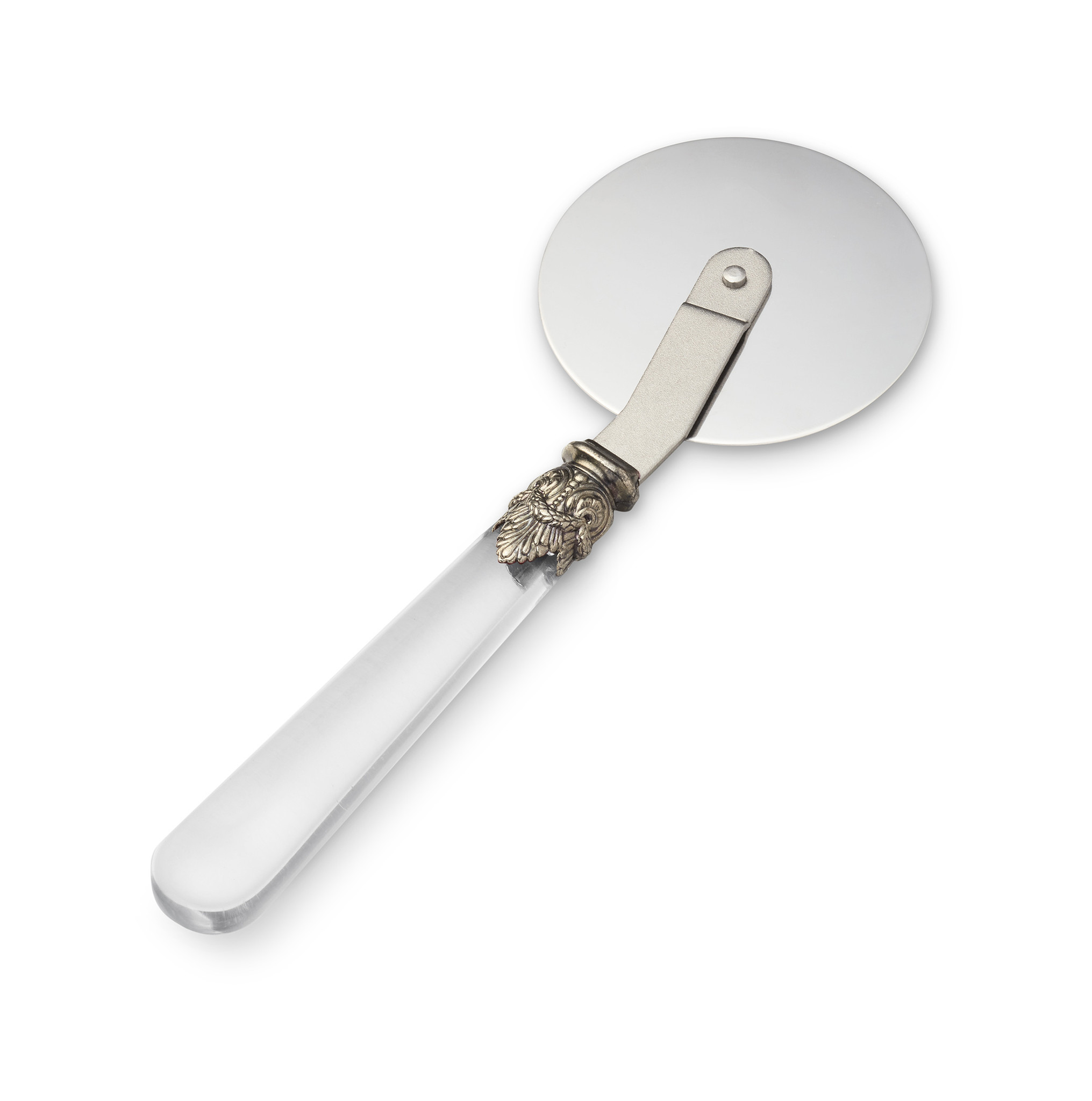 Pizza Cutter, with Transparent handle