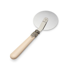 Pizza cutter, ivory (matte)