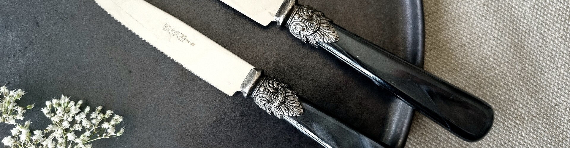 Cuchillos de carne. Indispensable para cortar carne