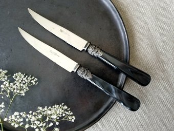 Cuchillos de carne. Indispensable para cortar carne - Cubertería EME  Napoleon