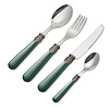 Cutlery Set, Green (matte), Dinner