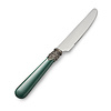 Breakfast Knife, Green without Mother of Pearl