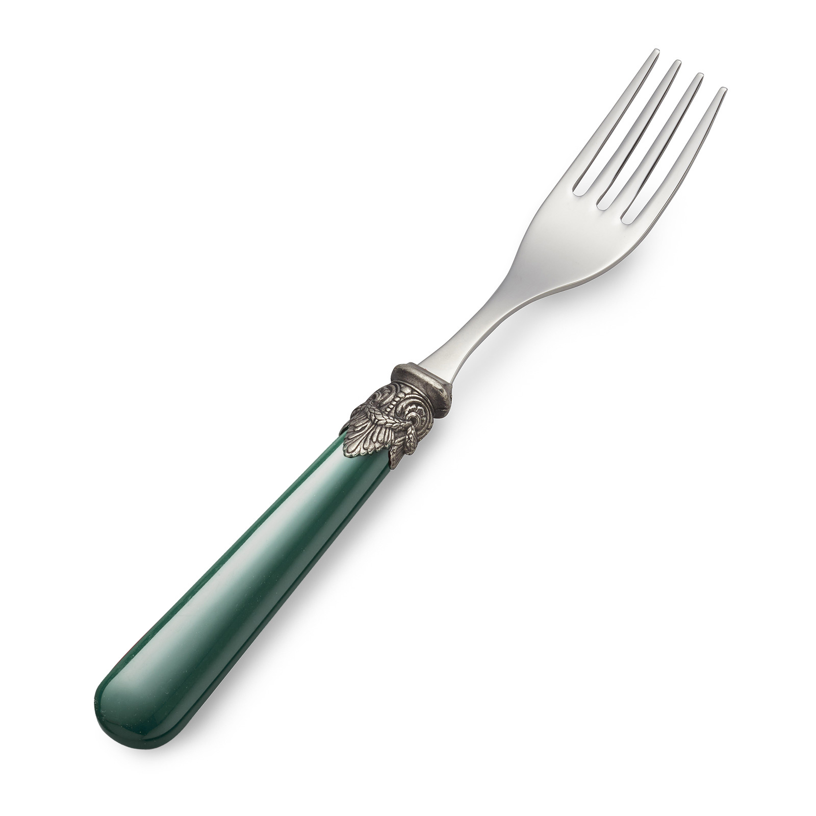 Fork, Green (matte), Breakfast