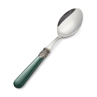 Serving spoon, Green (matte)