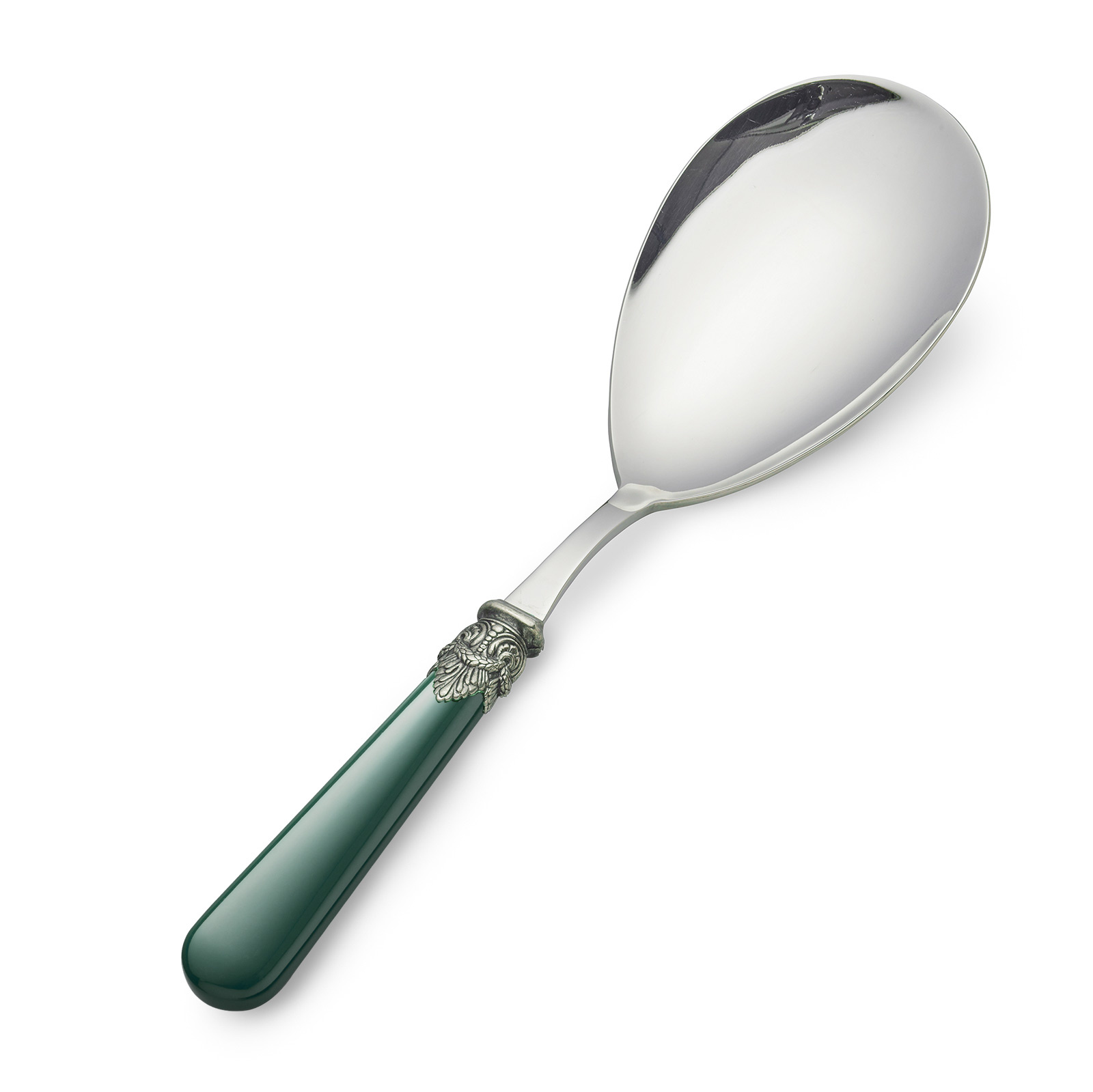 Rice serving spoon, Green (matte)