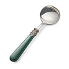 Sauce Ladle / Gravy Ladle, Green without Mother of Pearl
