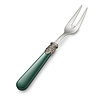 Meat Fork, Green without Mother of Pearl