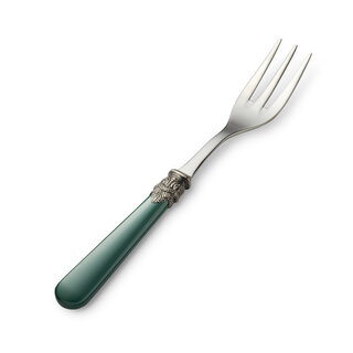 Serving fork, Green (matte)