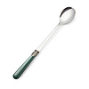 Long Drink Spoon / Sorbet Spoon, Green without Mother of Pearl (8,5 inch)