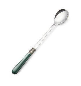 Longdrinklepel, groen (mat)