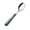 Sugar Spoon, Green without Mother of Pearl