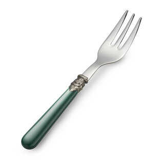 Cake fork, Green (matte)