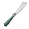 Small Cake Knife, Green without Mother of Pearl