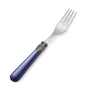 Breakfast fork, blue (matte)