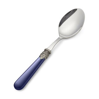 Serving spoon, Blue (matte)
