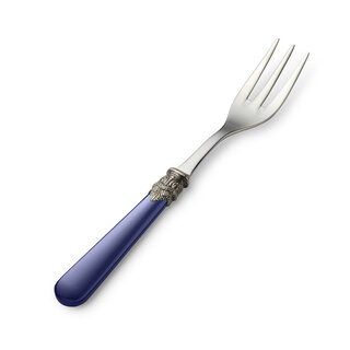 Serving fork, Blue (matte)