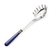 Spaghetti  spoon / Noodle spoon Blue without Mother of Pearl