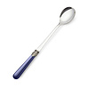 Long Drink Spoon / Sorbet Spoon , Blue without Mother of Pearl (8,5 inch)