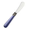 Buttermesser / Tapasmesser, Blau ohne Perlmutt (18 cm)