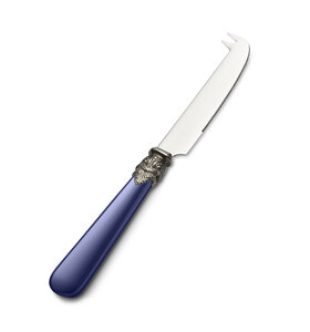 Cheese knife, blue (matte)
