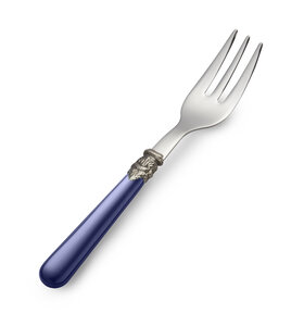 Cake fork, blue (matte)