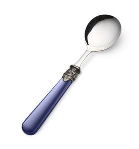 Suppenlöffel, Blau (matt)