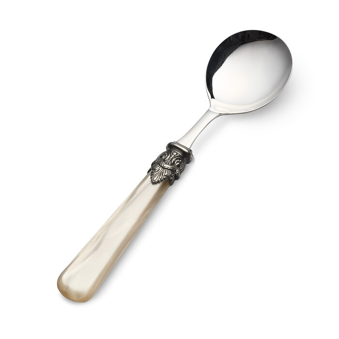 Spoon, Ivory (mother-of-pearl), for Soup