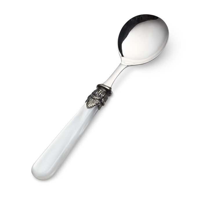 Cuchara, Blanco (nácar), para Sopa