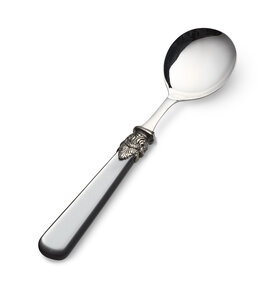 Suppenlöffel, Grau (Perlmutt)