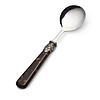 Cuillère, Marron (motif tortue), pour Soupe