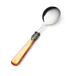 Suppenlöffel, Orange (Perlmutt)