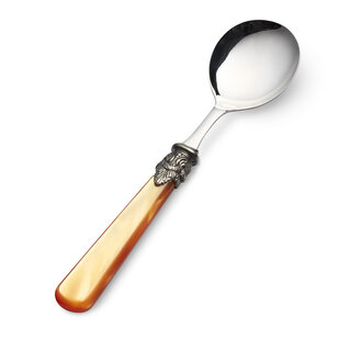 Spoon for Soup, Orange (mother-of-pearl)