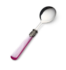 Suppenlöffel, Fuchsia (Perlmutt)