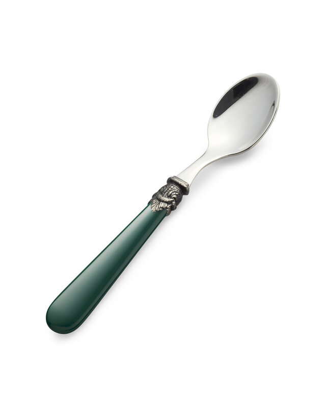 Small teaspoon, green (matte), EME Napoleon
