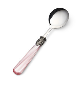 Suppenlöffel, Rosa (Perlmutt)