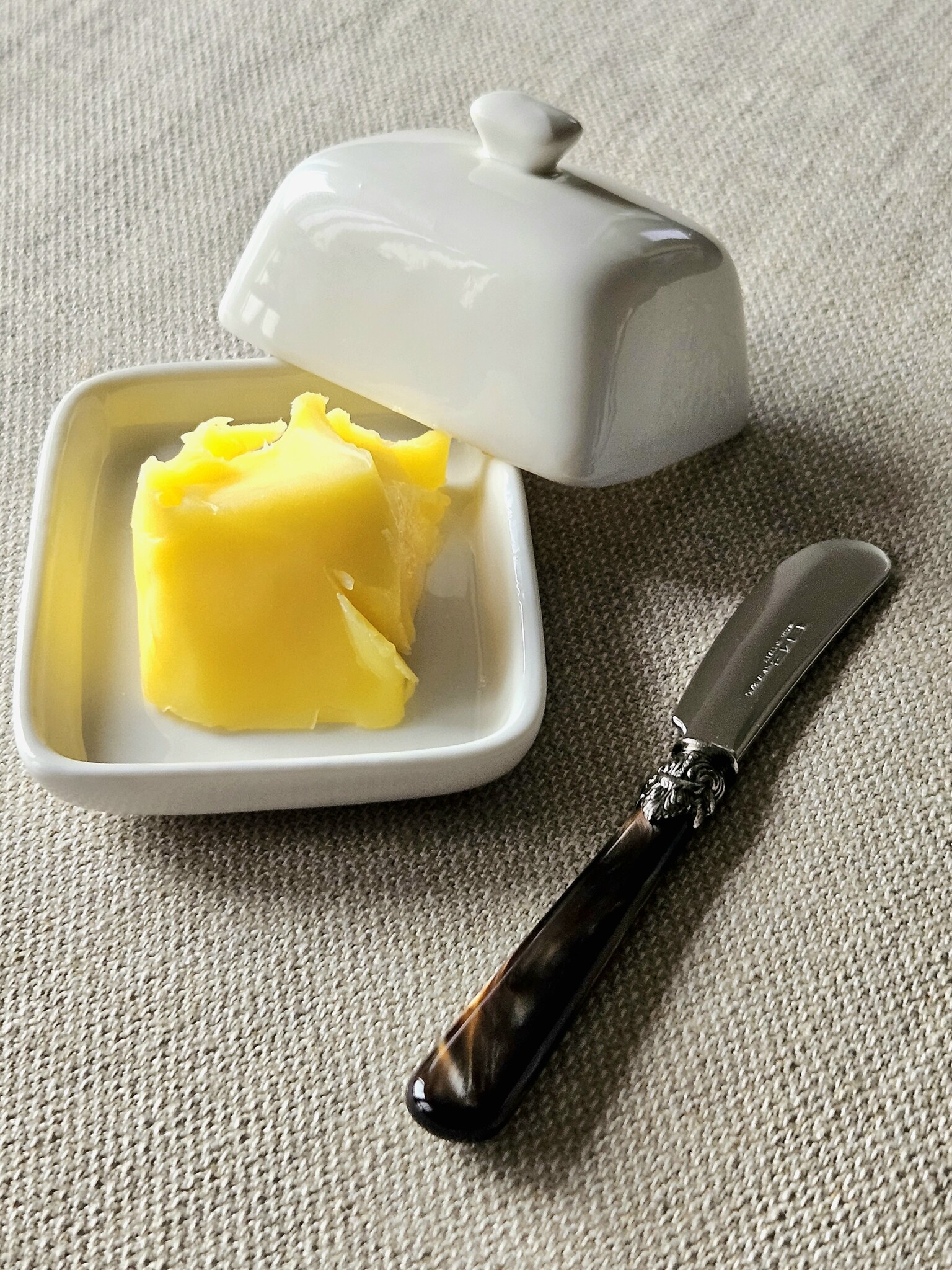 Botermesje klein, Bruin (parelmoer), EME Napoleon