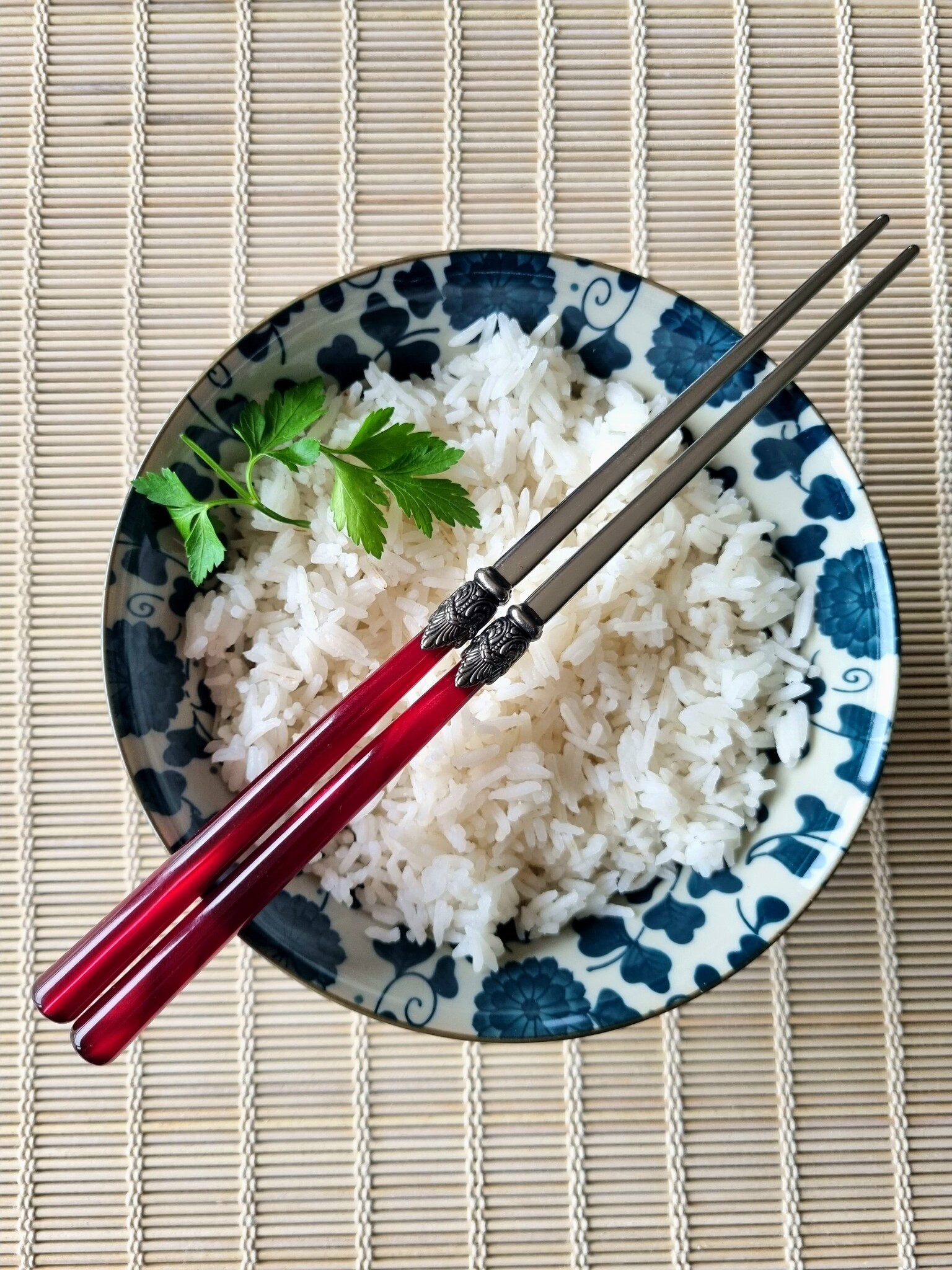 Chopsticks, Red (mother-of-pearl sheen)