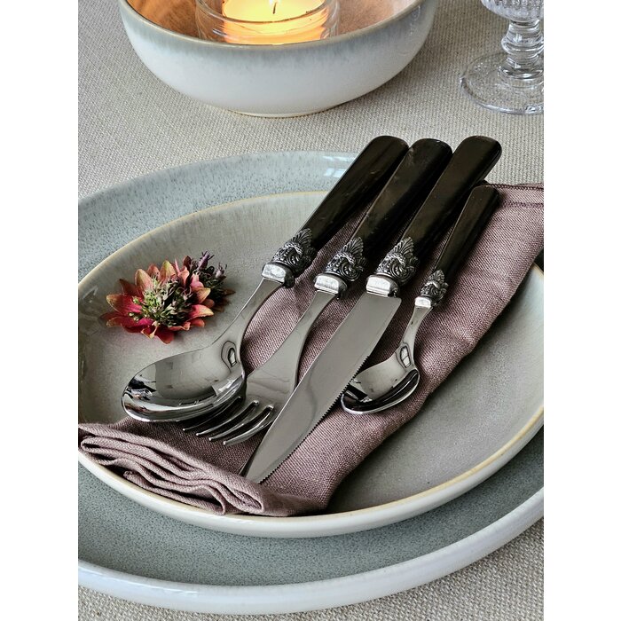 Service de Couverts, Marron (nacré), Dîner