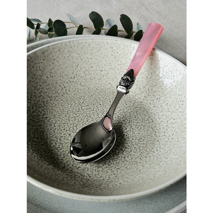 Cuillère, Rose (nacré), Dîner