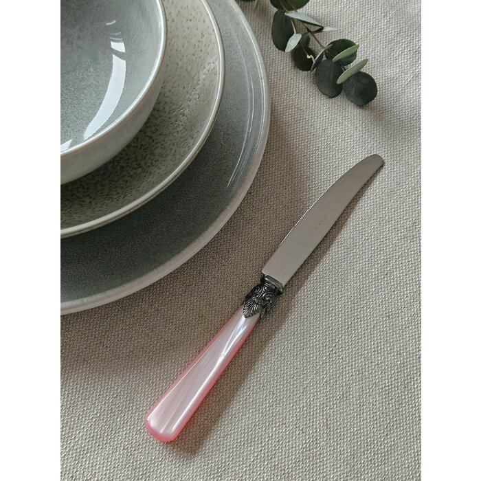 Knife, Pink (mother-of-pearl sheen), Dinner