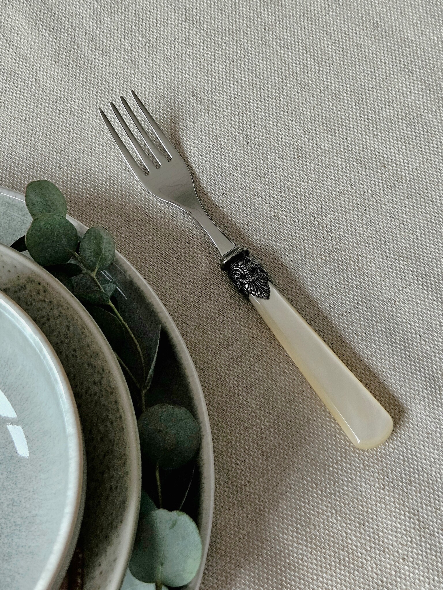 Vork, Ivoor (parelmoerglans), Diner