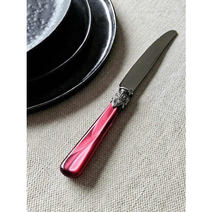 Couteau, Rouge (nacré), Dîner