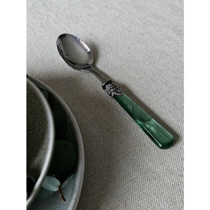 Spoon, Green (mother-of-pearl), Dinner